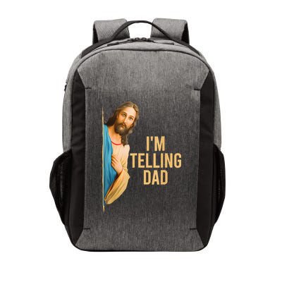 IM Telling Dad Jesus Meme Vector Backpack