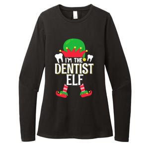 I’M The Dentist Elf Christmas Retro Teeth Dental Assistants Gift Womens CVC Long Sleeve Shirt