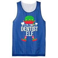 I’M The Dentist Elf Christmas Retro Teeth Dental Assistants Gift Mesh Reversible Basketball Jersey Tank