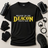 IM The Deacon Christian Church Christian Minister Cooling Performance Crew T-Shirt
