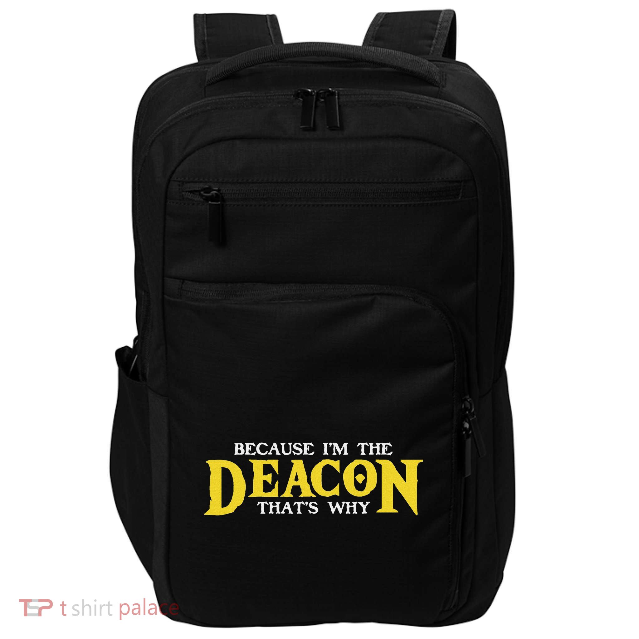 IM The Deacon Christian Church Christian Minister Impact Tech Backpack