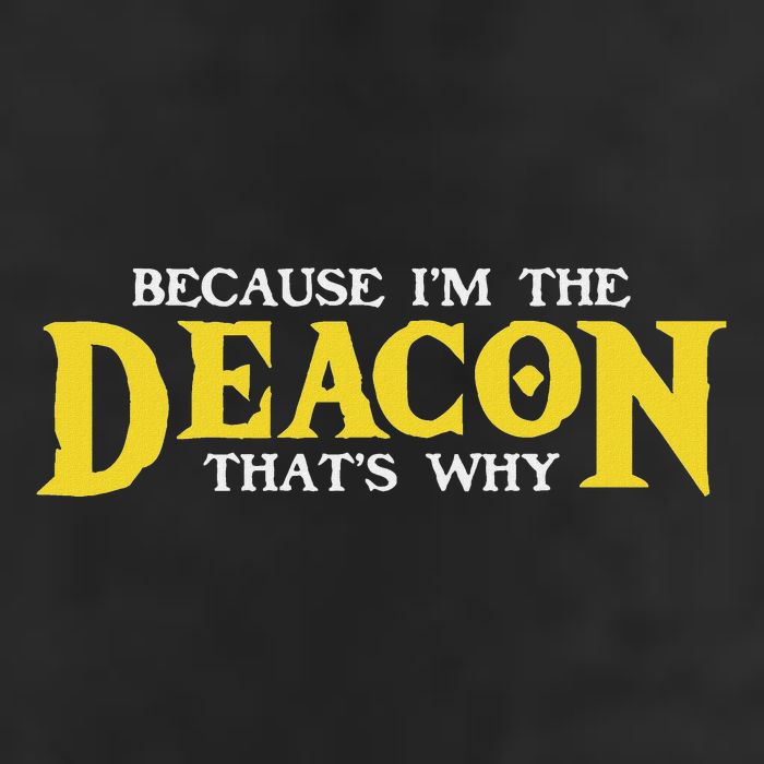 IM The Deacon Christian Church Christian Minister Adult Drive Performance Visor
