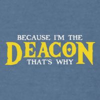 IM The Deacon Christian Church Christian Minister Garment-Dyed Sweatshirt