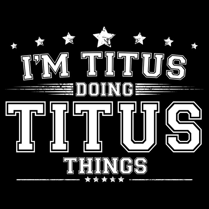 Im Titus Doing Titus Things Sustainable Bucket Hat