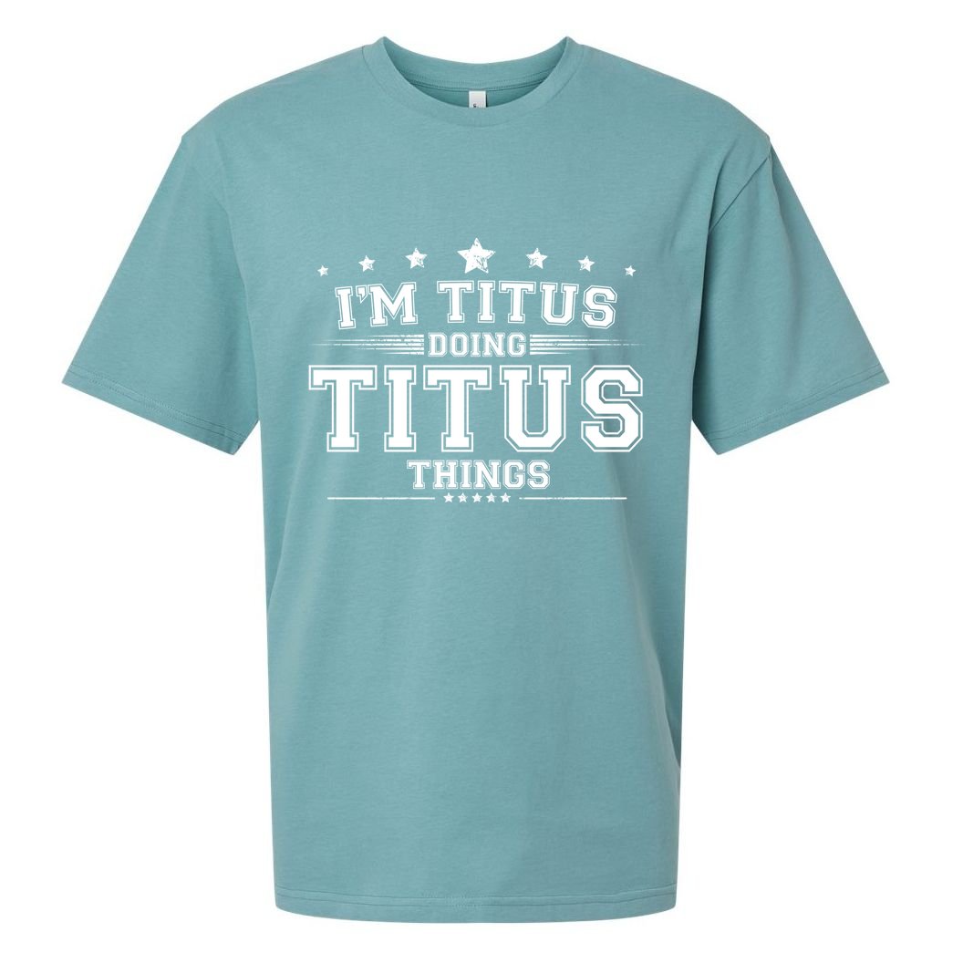 Im Titus Doing Titus Things Sueded Cloud Jersey T-Shirt