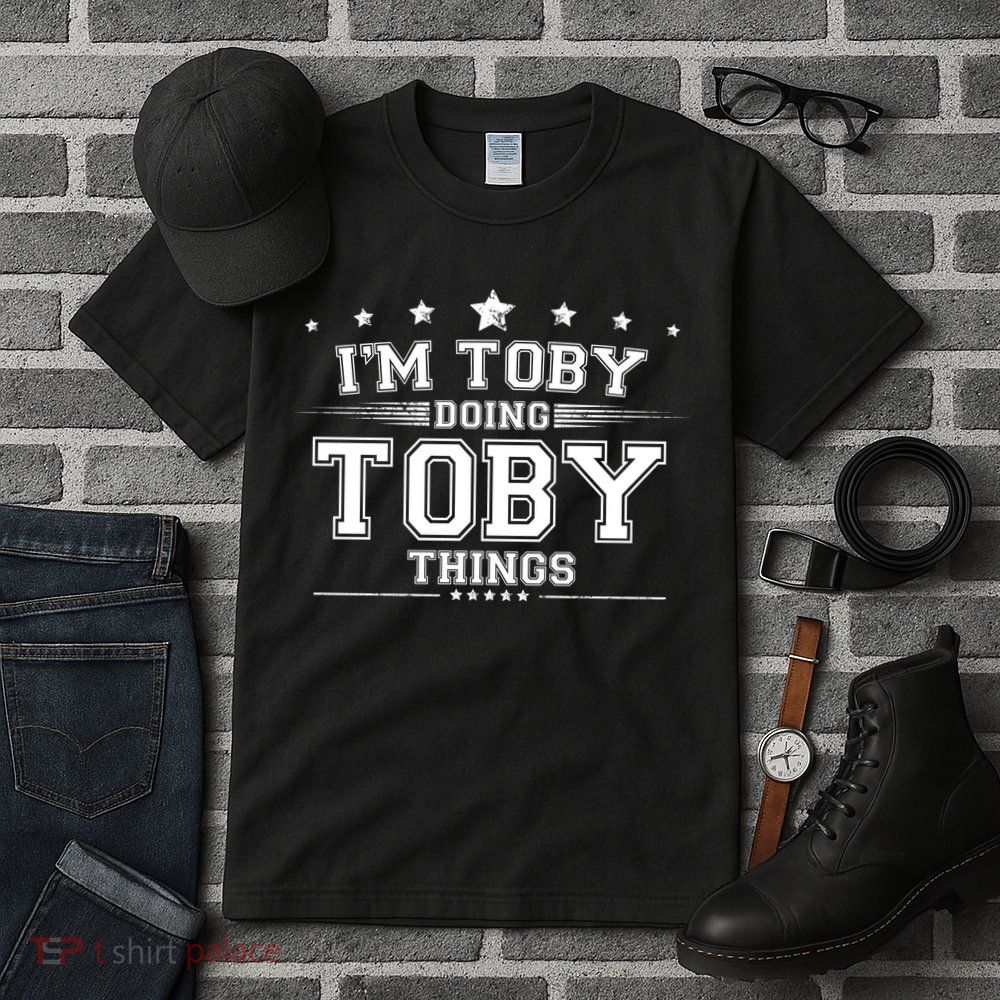 Im Toby Doing Toby Things Tall T-Shirt