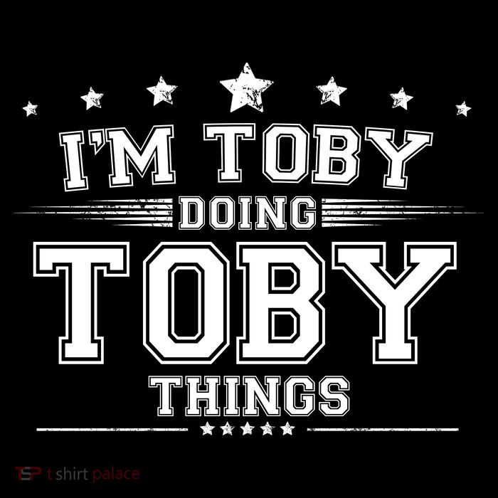 Im Toby Doing Toby Things Button