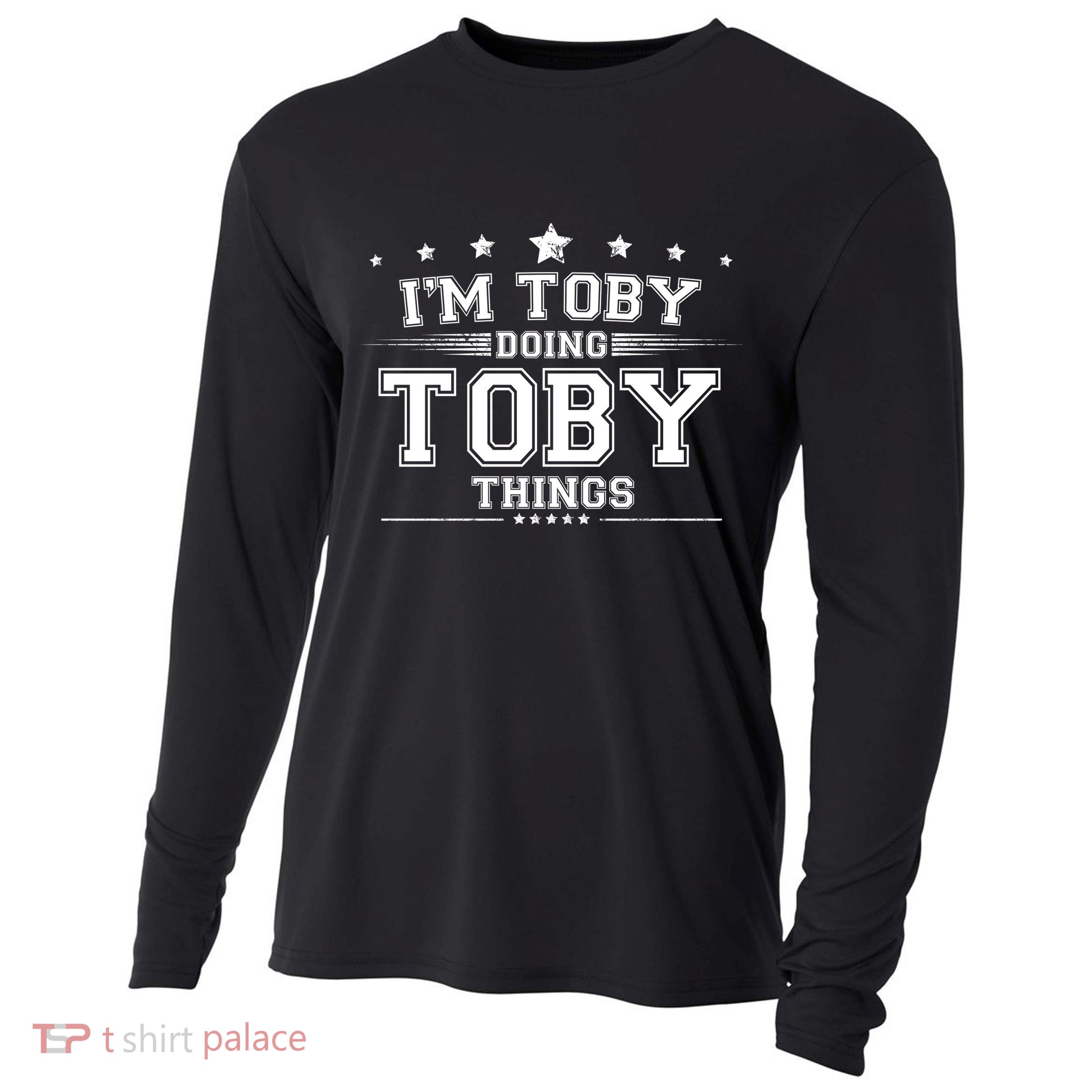 Im Toby Doing Toby Things Cooling Performance Long Sleeve Crew