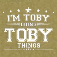 Im Toby Doing Toby Things Garment-Dyed Women's Muscle Tee
