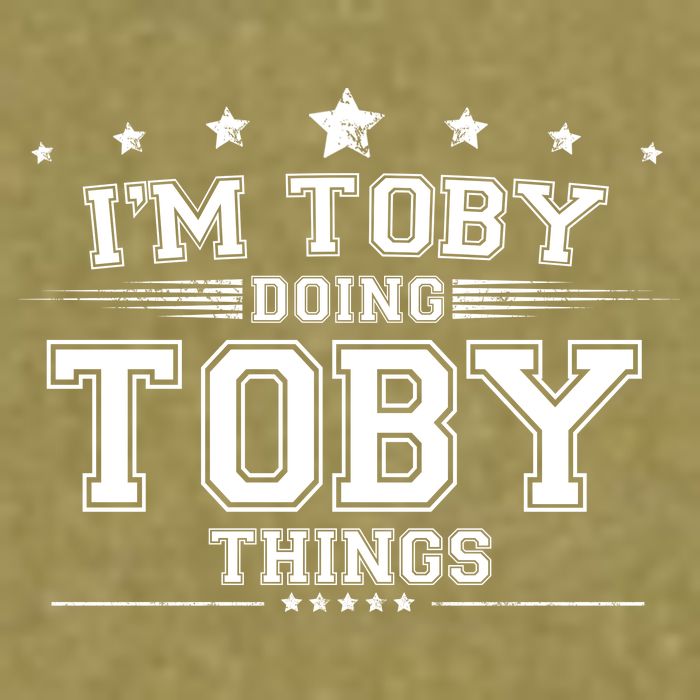 Im Toby Doing Toby Things Garment-Dyed Women's Muscle Tee