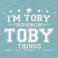 Im Toby Doing Toby Things Sueded Cloud Jersey T-Shirt