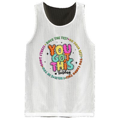 It’S Test Day You Got This Mesh Reversible Basketball Jersey Tank