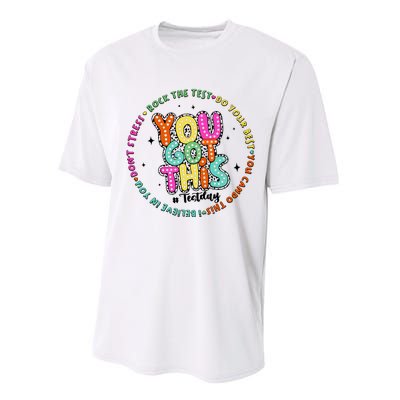 It’S Test Day You Got This Performance Sprint T-Shirt