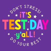 Its Test Day Testing Day Poster