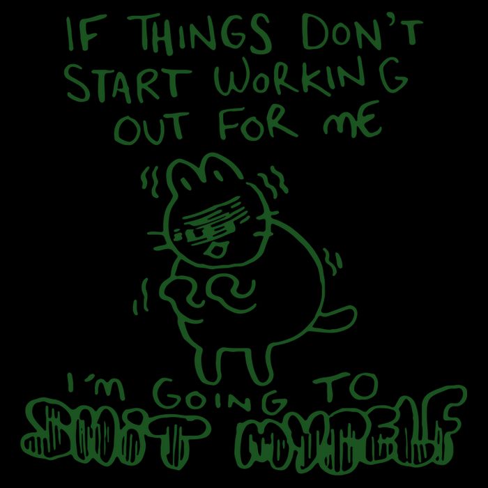 If Things Dont Start Working Out For Me Im Going To Shit Myself Flatbill Hat
