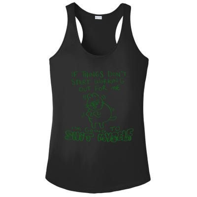 If Things Dont Start Working Out For Me Im Going To Shit Myself Ladies PosiCharge Competitor Racerback Tank