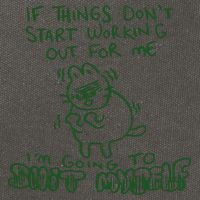 If Things Dont Start Working Out For Me Im Going To Shit Myself Cotton Canvas Backpack