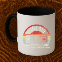 I Tell Dad Jokes Periodically Element Mug