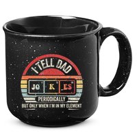 I Tell Dad Jokes Periodically Element 15oz Campfire Ceramic Mug