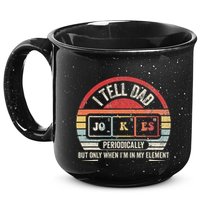 I Tell Dad Jokes Periodically Element 15oz Campfire Ceramic Mug