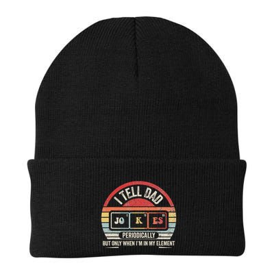 I Tell Dad Jokes Periodically Element Beanie