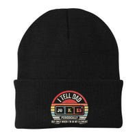 I Tell Dad Jokes Periodically Element Beanie