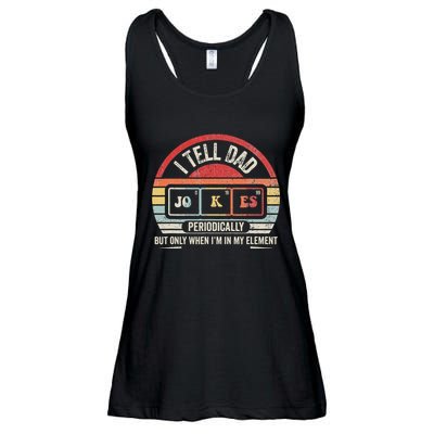 I Tell Dad Jokes Periodically Element Ladies Essential Flowy Tank