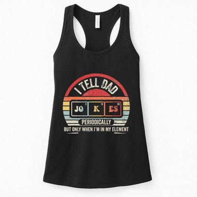 I Tell Dad Jokes Periodically Element Womens Tank Top