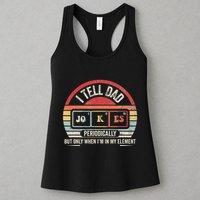 I Tell Dad Jokes Periodically Element Womens Tank Top