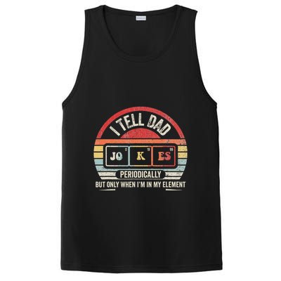 I Tell Dad Jokes Periodically Element PosiCharge Competitor Tank