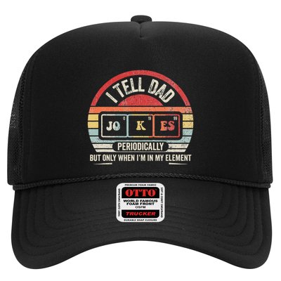 I Tell Dad Jokes Periodically Element Trucker Hat