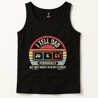 I Tell Dad Jokes Periodically Element Tank Top