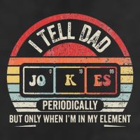 I Tell Dad Jokes Periodically Element Microfiber Hand Towel