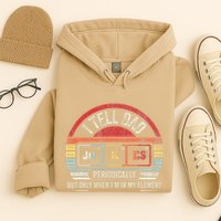 I Tell Dad Jokes Periodically Element Hoodie