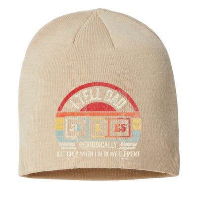 I Tell Dad Jokes Periodically Element Sustainable Beanie
