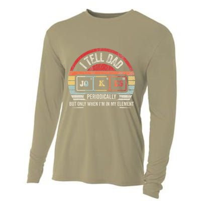 I Tell Dad Jokes Periodically Element Cooling Performance Long Sleeve Crew
