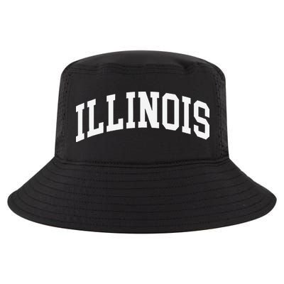 Illinois Throwback Design Classic Cool Comfort Performance Bucket Hat