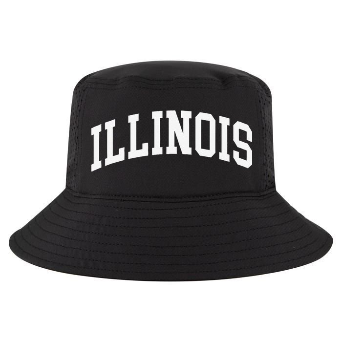Illinois Throwback Design Classic Cool Comfort Performance Bucket Hat