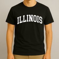 Illinois Throwback Design Classic T-Shirt
