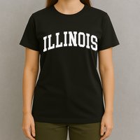 Illinois Throwback Design Classic T-Shirt