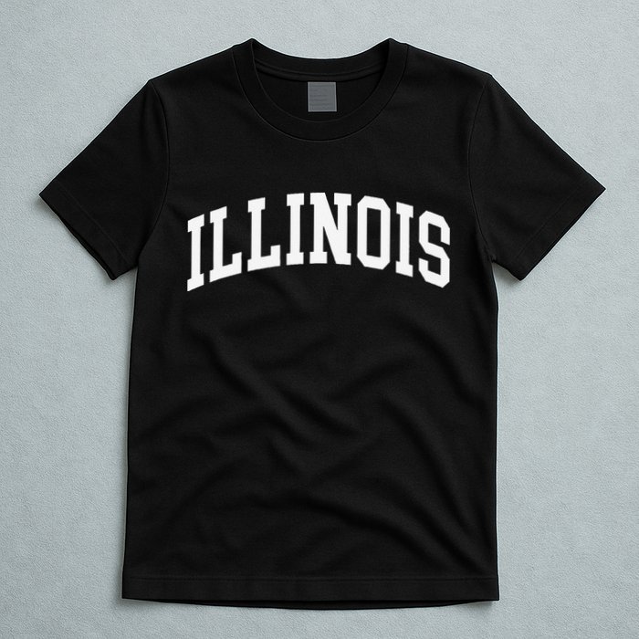 Illinois Throwback Design Classic T-Shirt