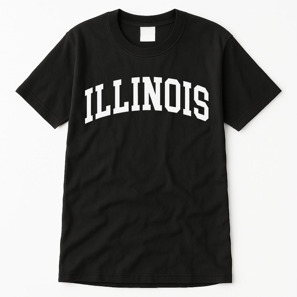 Illinois Throwback Design Classic Tall T-Shirt