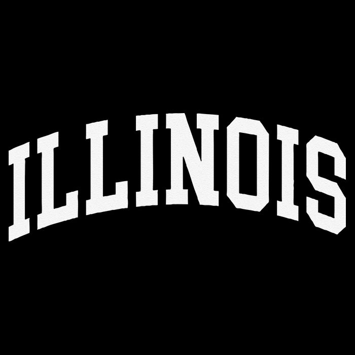 Illinois Throwback Design Classic Button