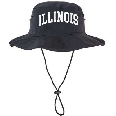Illinois Throwback Design Classic Bucket Hat