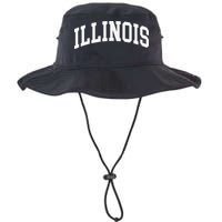 Illinois Throwback Design Classic Bucket Hat
