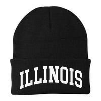 Illinois Throwback Design Classic Beanie