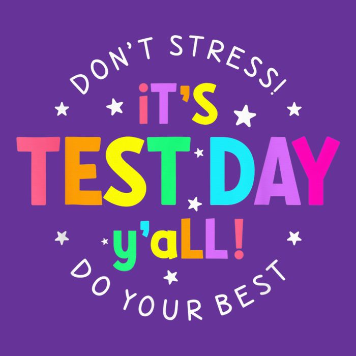 It'S Test Day Testing Day For Teacher Mousepad
