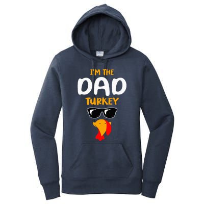 IM The Dad Turkey Family Matching Thanksgiving Women's Pullover Hoodie