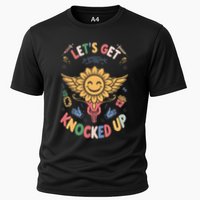 Ivf Transfer Day Infertility LetS Get That Knocked Up Performance Shirt