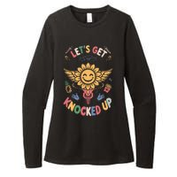 Ivf Transfer Day Infertility LetS Get That Knocked Up Womens CVC Long Sleeve Shirt